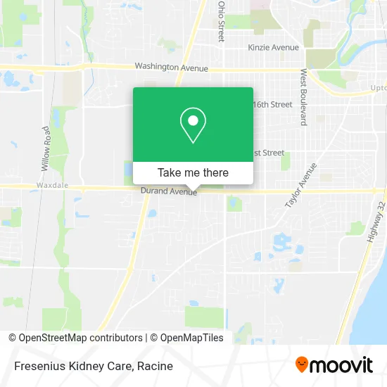 Fresenius Kidney Care map