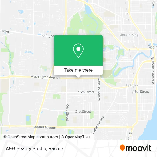 A&G Beauty Studio map