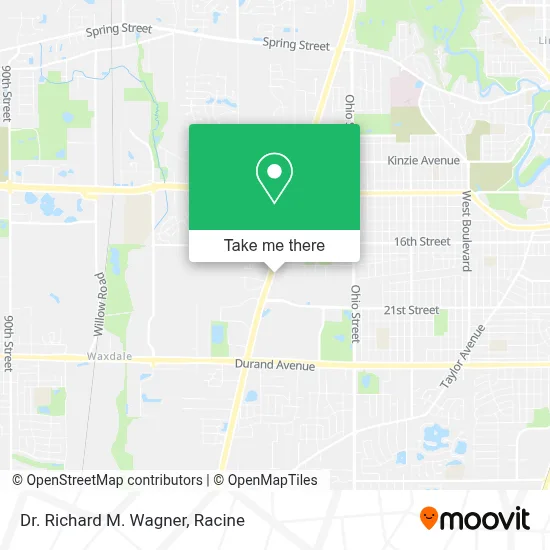Dr. Richard M. Wagner map