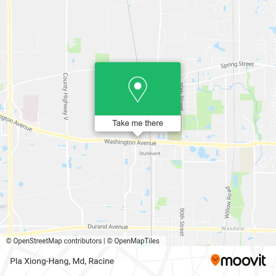 Pla Xiong-Hang, Md map
