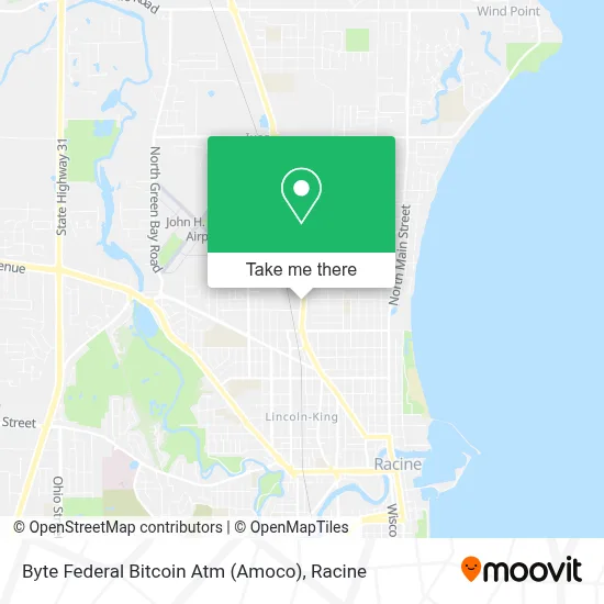 Byte Federal Bitcoin Atm (Amoco) map