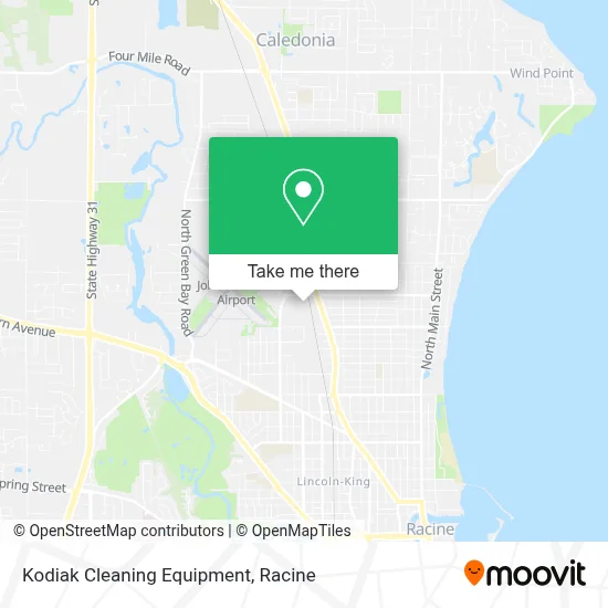 Kodiak Cleaning Equipment map