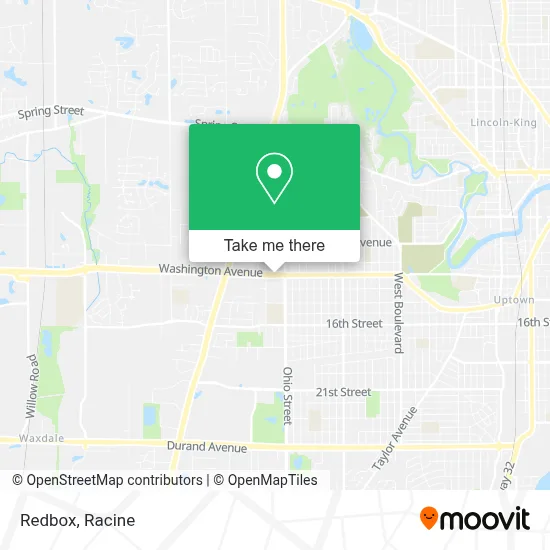 Redbox map