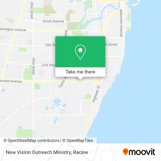New Vision Outreach Ministry map