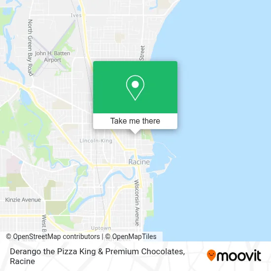 Derango the Pizza King & Premium Chocolates map
