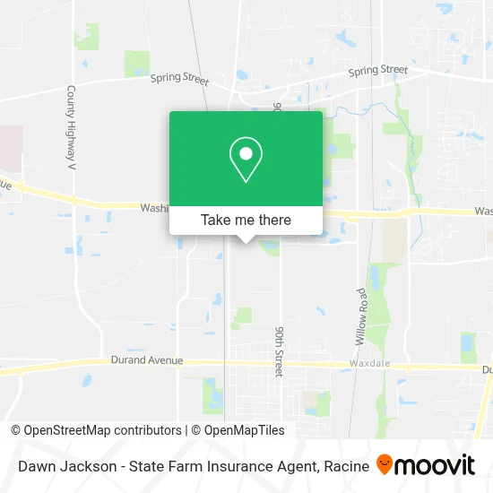 Dawn Jackson - State Farm Insurance Agent map