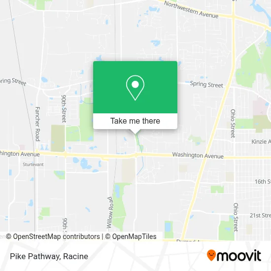 Pike Pathway map