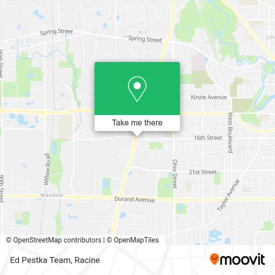 Ed Pestka Team map
