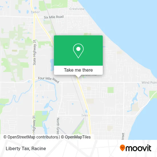 Liberty Tax map