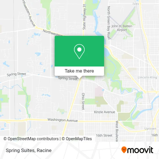 Spring Suites map