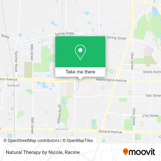 Natural Therapy by Nicole map