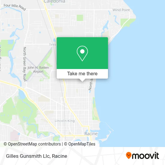 Gilles Gunsmith Llc map