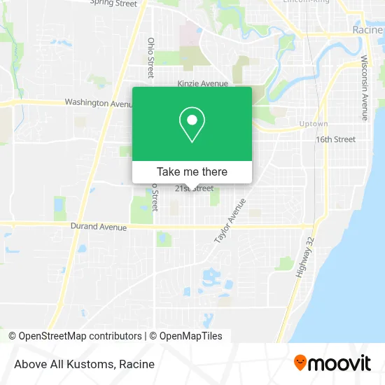 Above All Kustoms map
