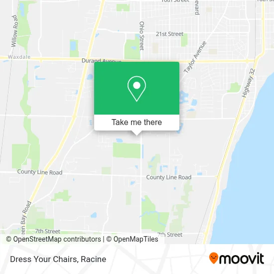 Dress Your Chairs map