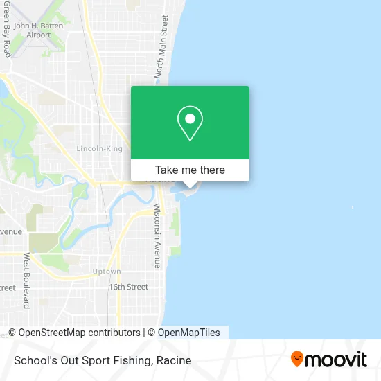 School's Out Sport Fishing map