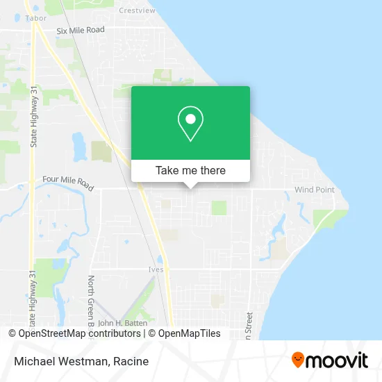 Michael Westman map