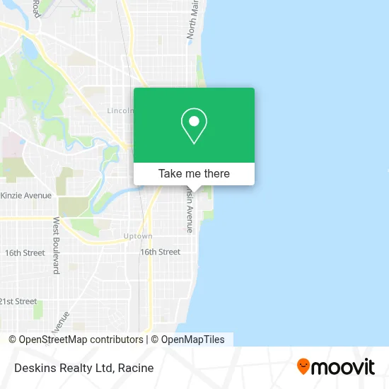 Deskins Realty Ltd map