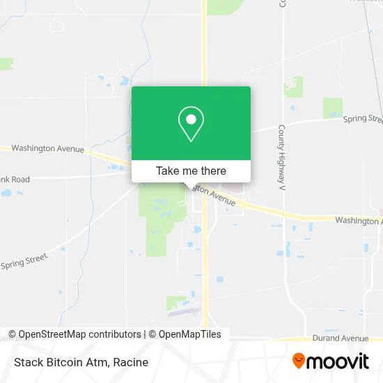 Mapa de Stack Bitcoin Atm