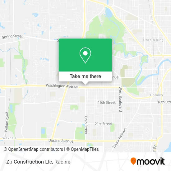 Zp Construction Llc map