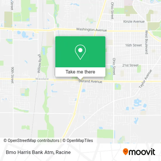 Bmo Harris Bank Atm map