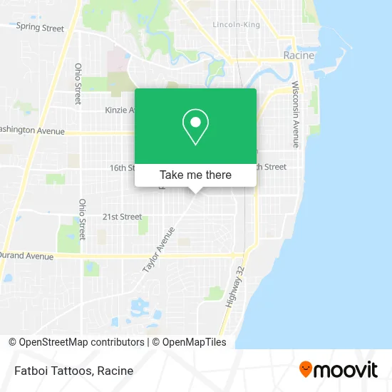 Fatboi Tattoos map