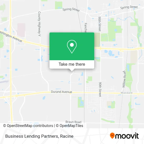 Business Lending Partners map