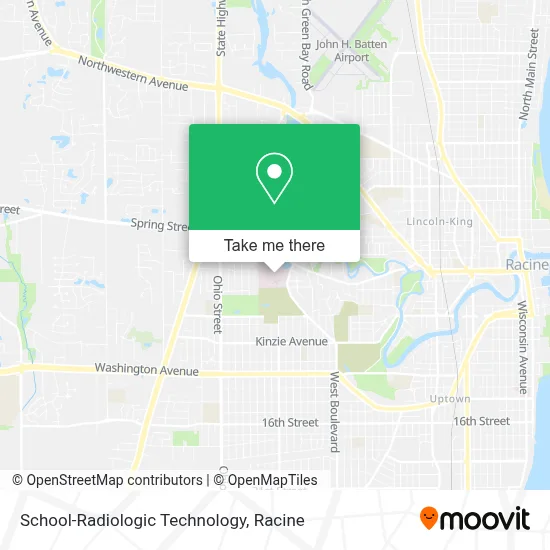School-Radiologic Technology map