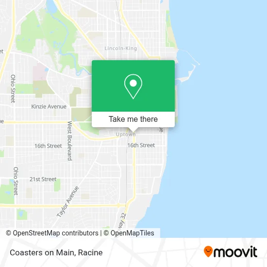 Coasters on Main map