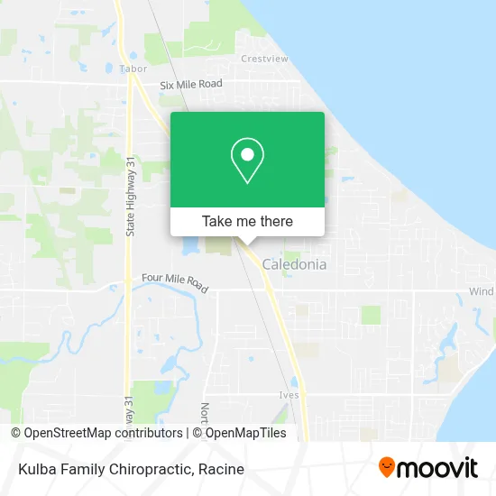 Kulba Family Chiropractic map