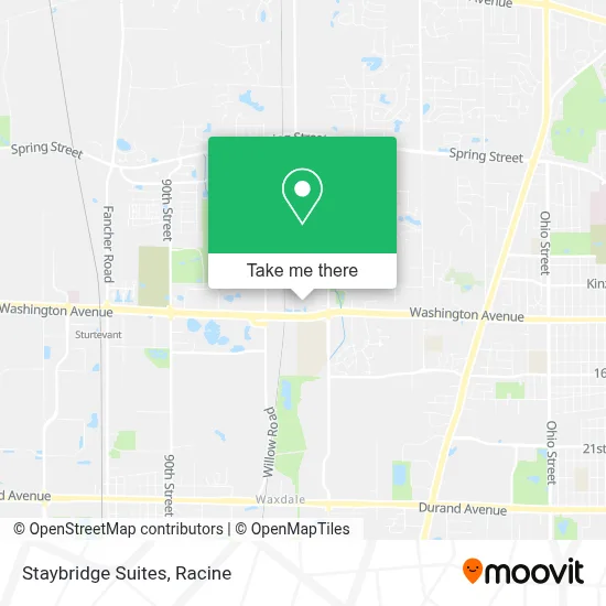 Staybridge Suites map