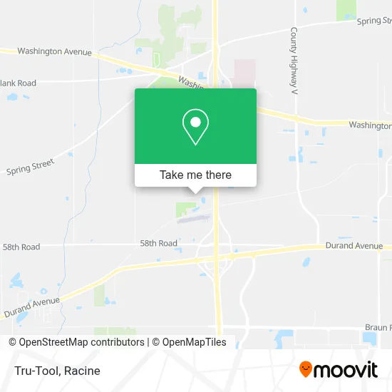 Tru-Tool map