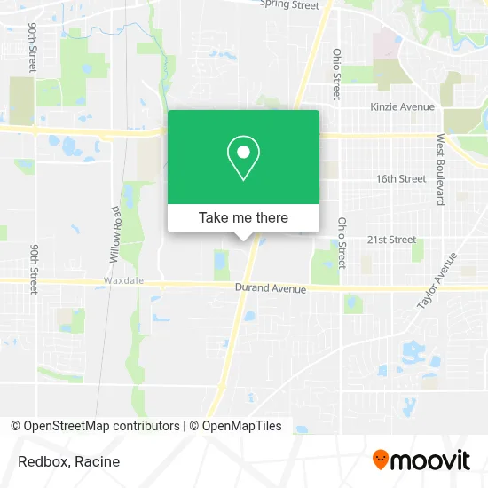 Redbox map