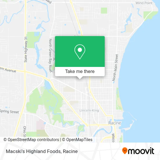 Macski's Highland Foods map