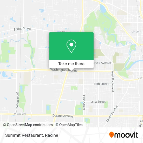 Summit Restaurant map