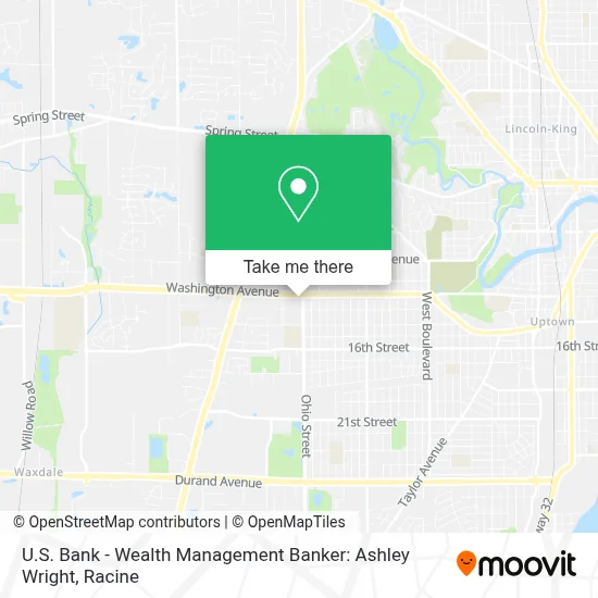 U.S. Bank - Wealth Management Banker: Ashley Wright map