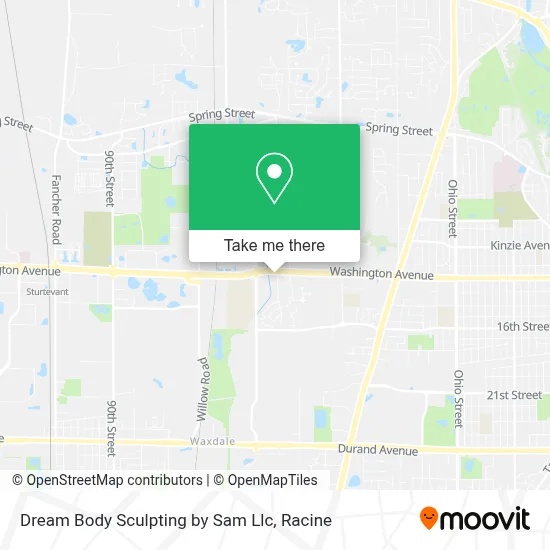 Dream Body Sculpting by Sam Llc map