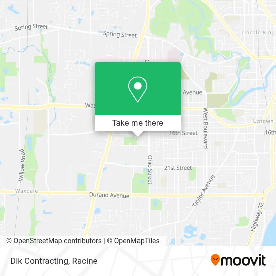 Dlk Contracting map