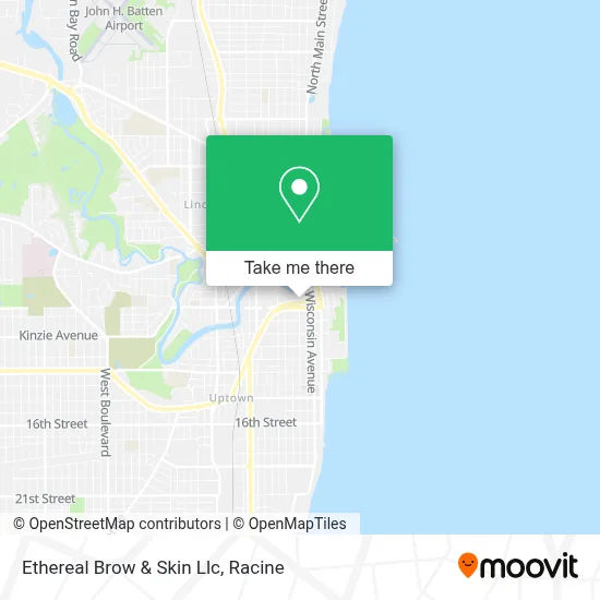 Ethereal Brow & Skin Llc map