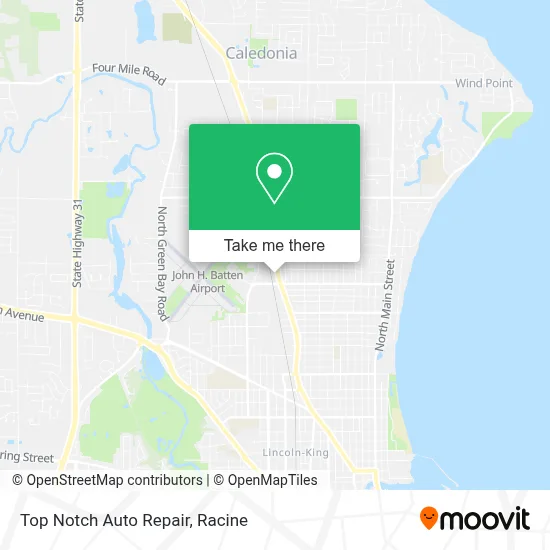 Top Notch Auto Repair map