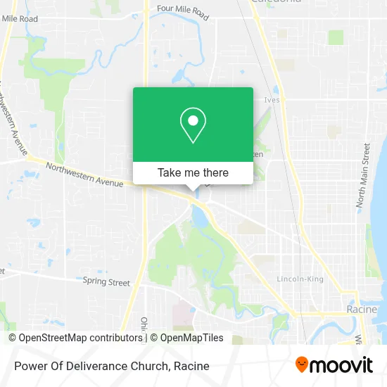 Power Of Deliverance Church map