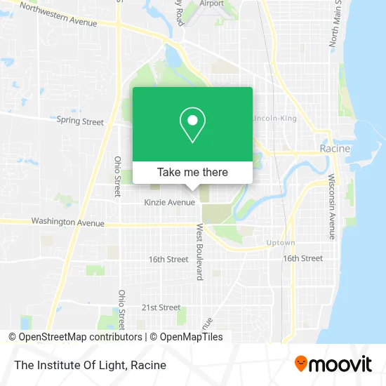 The Institute Of Light map