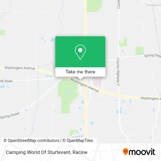 Camping World Of Sturtevant map