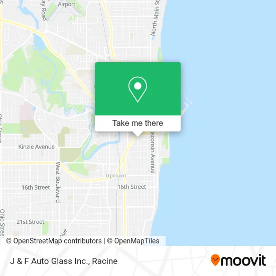 J & F Auto Glass Inc. map