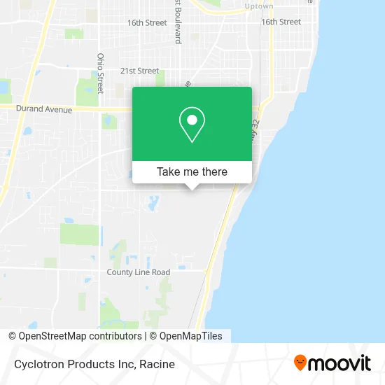 Cyclotron Products Inc map