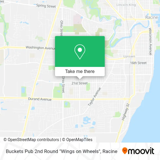 Buckets Pub 2nd Round "Wings on Wheels" map