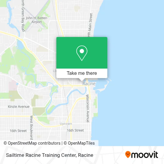 Sailtime Racine Training Center map