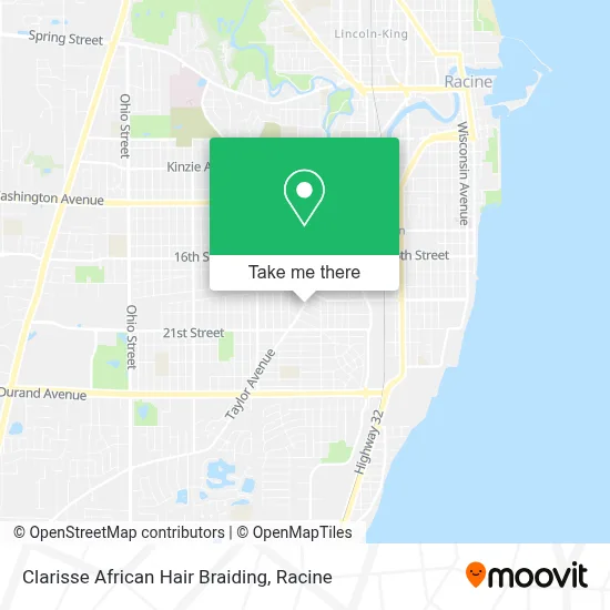 Clarisse African Hair Braiding map