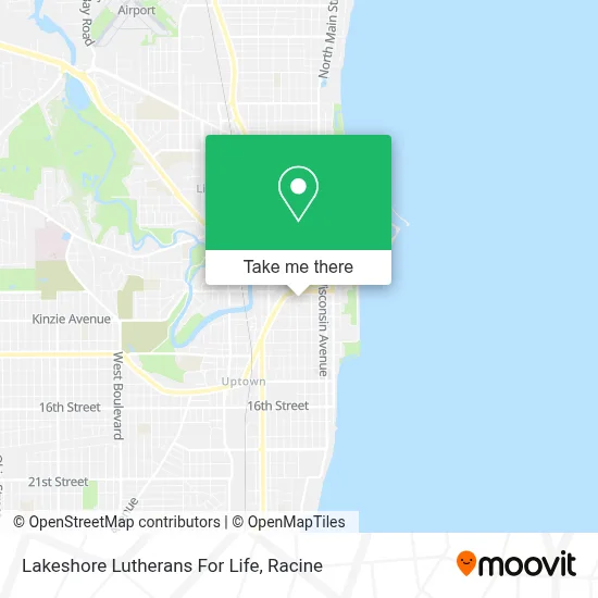 Lakeshore Lutherans For Life map