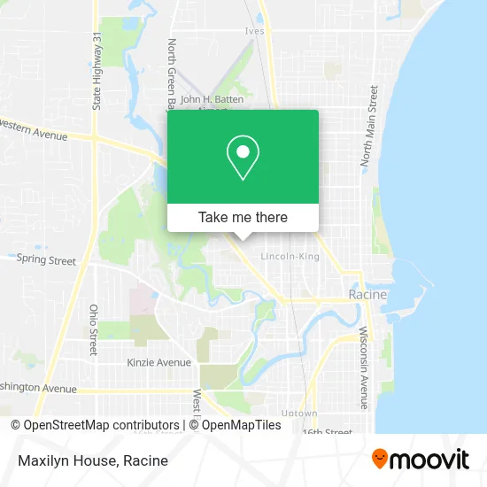Maxilyn House map