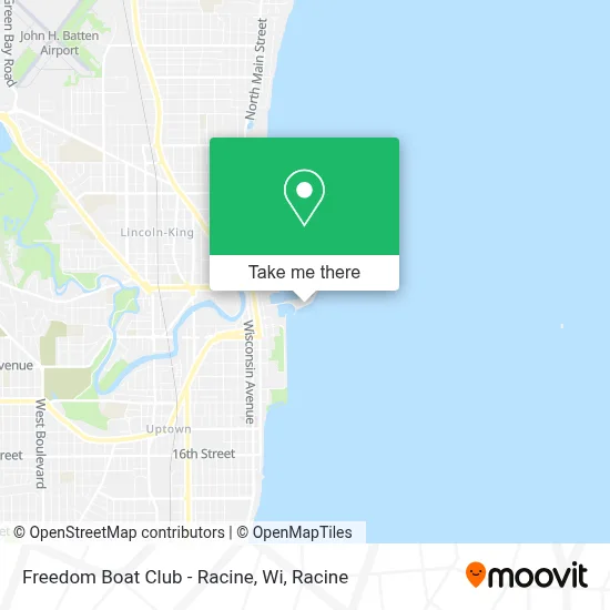 Freedom Boat Club - Racine, Wi map